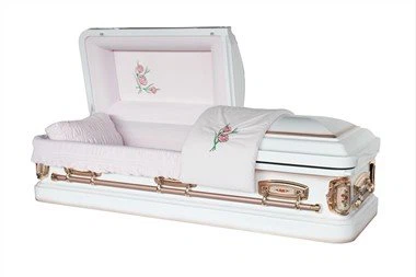 Prim Rose Yuvarlak Köşe Çelik Tabut